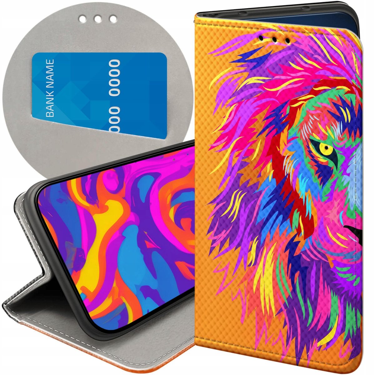 Etui Z Klapk Do Zte Blade V Wzory Neonowe Neon Jaskrawe Futera Case Zte Sklep Empik Com