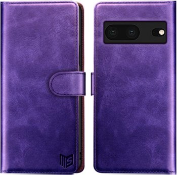 ETUI Z KLAPKĄ GOOGLE PIXEL 7 FIOLETOWE EKOSKÓRA GQML3 GVU6C - Amazon