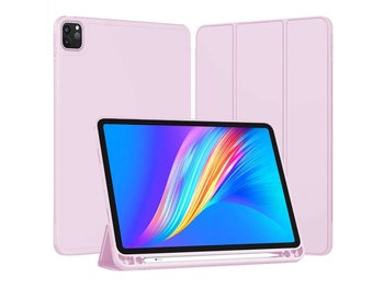 Etui z klapką obudowa Alogy Smart Case Pencil do iPad Pro 11 2021 Różowy - 4kom