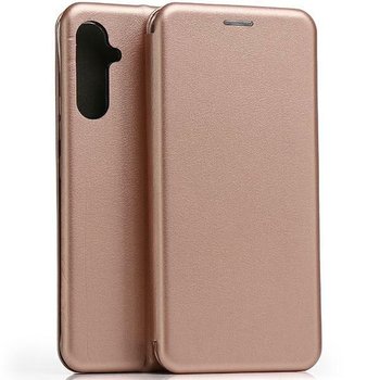 Etui z klapką portfel do Samsung A34 5G A346 różowo-złoty/rosegold - Beline