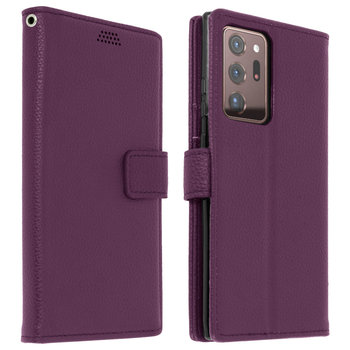 Etui z klapką-portfelem, etui slim cover Huawei P smart 2021, silikonowe etui niebieskie - Avizar