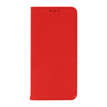 Etui z klapką-portfelem, etui slim Samsung Galaxy A72, silikonowa obudowa – czerwona - Avizar