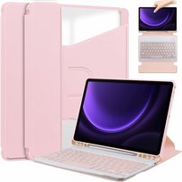 Etui z klawiaturą Artnico Samsung S9 FE różowe ARTNICO