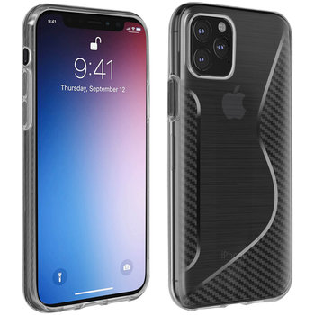 Etui z miękkiego silikonu w stylu S-Line do Apple iPhone 11 Pro — przezroczyste - Avizar