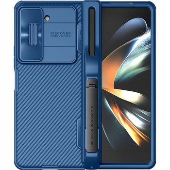 Etui z ochroną aparatu Nillkin CamShield Pro Pen do Galaxy Z Fold 5, niebieskie - Nillkin