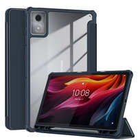 Etui z podstawką klapką Clear Pencil do Lenovo Tab K11 Plus 11.45