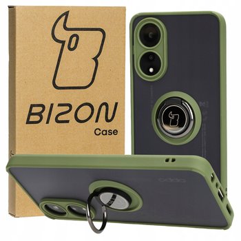 Etui z ringiem do Oppo A78 4G, Bizon, plecki, obudowa, case, podstawka - Bizon