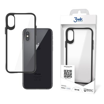 Etui z satynową ramką na Apple iPhone Xs Max  - 3mk Satin Armor Case+ - 3MK