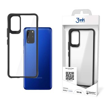 Etui z satynową ramką na Samsung Galaxy S20 Plus 5G  - 3mk Satin Armor Case+ - 3MK