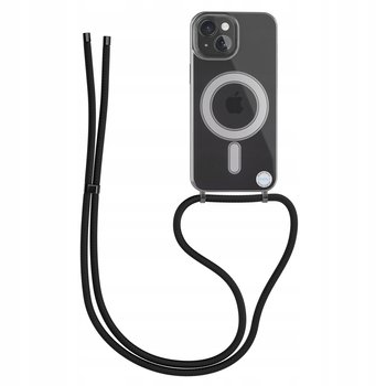 Etui ze sznurkiem do iPhone 13 do Magsafe przezroczyste wzmacniane - Inny producent