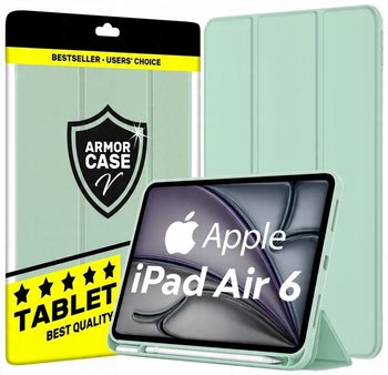 ETUI ZIELONY POKROWIEC DO APPLE IPAD AIR 6 11" 2024 A2899 A2900 A2902 - Armor Case