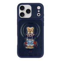 Etui ZuckBear Aristo, Etui Skórzane - iPhone 17 Pro, Navy Inna marka
