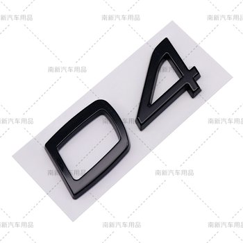 Etykieta D2 D3 D4 D5 D6 D7 D8 pasująca do zmodyfikowanego samochodu Volvo, pojemność tylna, cyfrowa, angielska D4-czarna - other