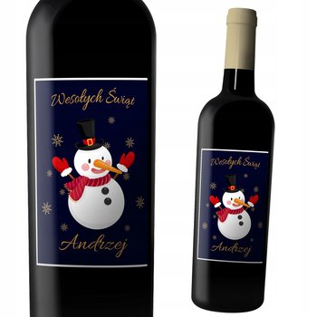Etykieta Świąteczna Wino Prezent Święta Y3 - Propaganda