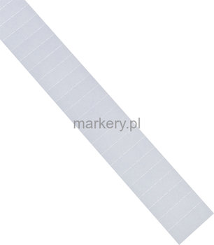 Etykiety do taśmy C-profil biały 50x15 mm - MAGNETOPLAN