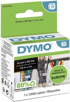 Etykiety Dymo 1 x 1000 11353 13mm x 25mm białe papierowe S0722530 - Dymo
