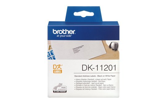 Фото - Інша поліграфія Brother Etykiety papierowe  DK-11201 29x90,3mm 