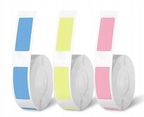 Etykiety samoprzylepne do drukarka termicznej Phomemo Q30 kolorowe 14x50