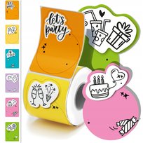 Etykiety samoprzylepne naklejki party do Niimbot B1 B21 B3S B31 50x70