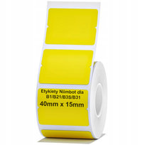 Etykiety samoprzylepne naklejki termiczne do Niimbot B1 B21 B3S B31 40x15