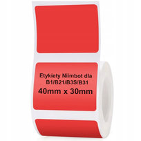 Etykiety samoprzylepne naklejki termiczne do Niimbot B21 B1 B3S B31 40x30