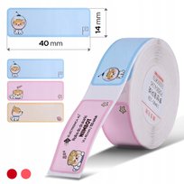 Etykiety samoprzylepne naklejki termiczne do Niimbot D11 D110 D101 14x40