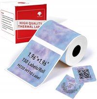 Etykiety samoprzylepne termiczne do Phomemo M110 M120 M200 M220 M221 50x50