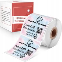 Etykiety samoprzylepne termiczne do Phomemo M110 M120 M200 M220 M221 50x50