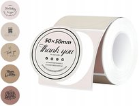 Etykiety samoprzylepne zamiennik do Phomemo M110 M200 M220 M221 50x50