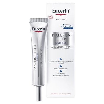 Eucerin Hyaluron Filler Przeciwzmarszczkowy krem pod oczy SPF15, 15ml - Eucerin