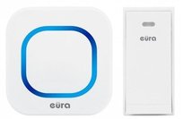 Eura-Tech, Dzwonek bezprzewodowy EURA WDP-80H2 FOLK bezbateryjny, przycisk (kinetyczny), możliwość rozbudowy