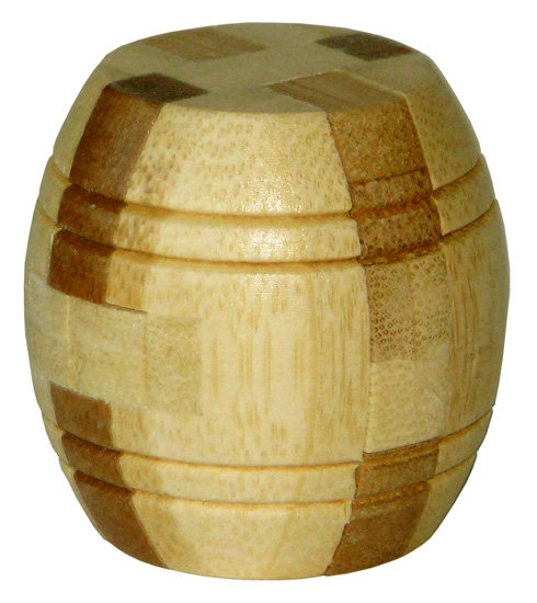 Eureka, 3D Bamboo, łamigłówka Barrel, poziom 3/4