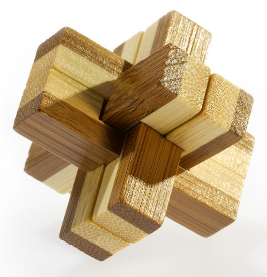 Eureka, 3D Bamboo, łamigłówka Knotty, poziom 2/4
