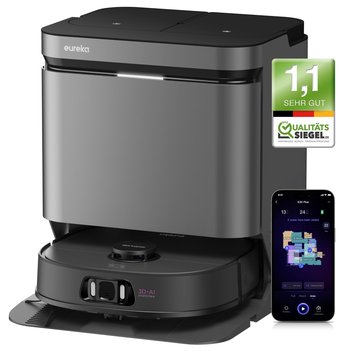 Eureka J15 Pro Ultra - Robot Odkurzający I Myjący Z Samoczyszczeniem, Nawigacją Lds I Zapobieganiem Plątaniu Się Włosów - Inny producent
