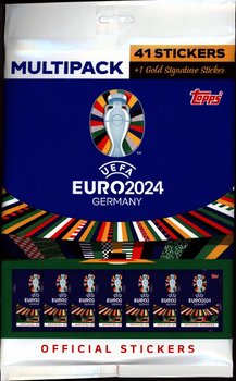 Euro 2024 Match Attax Topps Naklejki Multipack