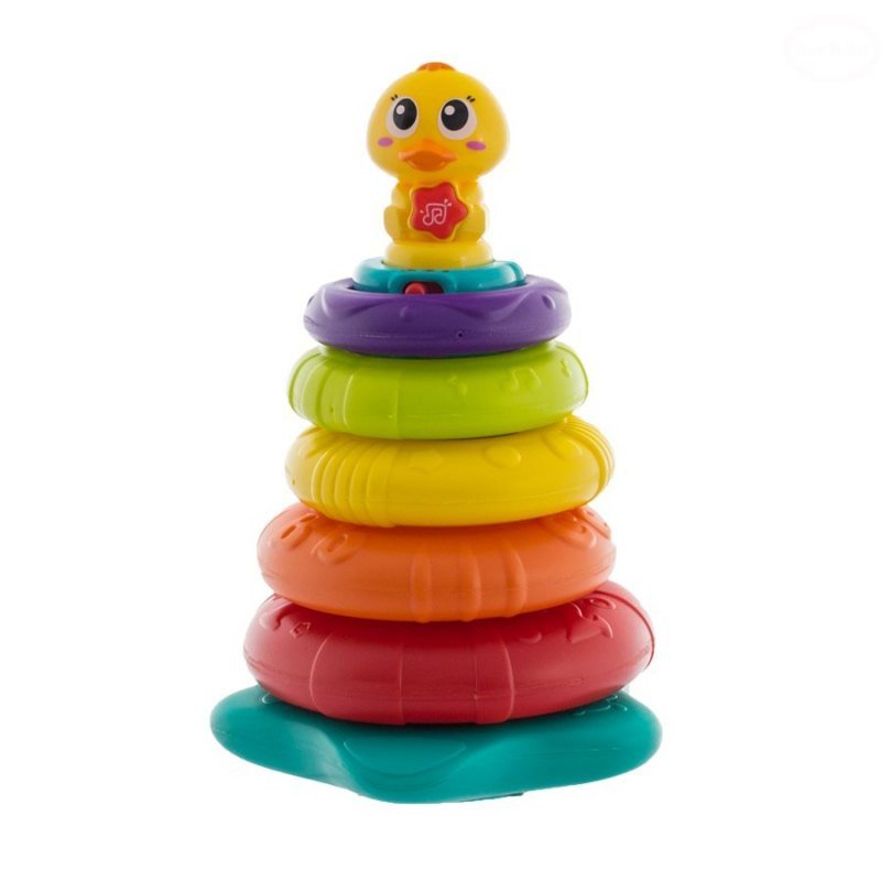Фото - Розвивальна іграшка EURObaby , zabawka edukacyjna Piramida 
