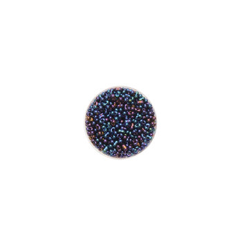 Euroclass, koraliki ozdobne, okrągłe, niebieskie, 17 g