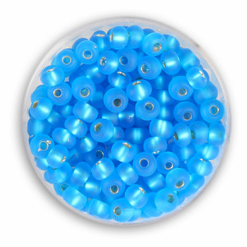 Euroclass, koraliki ozdobne, rokoko, niebieskie, 4,5 mm, 16 g