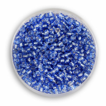 Euroclass, koraliki ozdobne, rokoko, szafirowe, 2,6 mm, 16 g