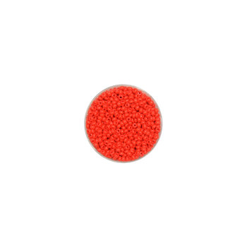 Euroclass, koralikiozdobne, okrągłe, czerwone, 17 g