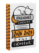 Eurograf, kalendarz książkowy szkolny 2026/2027, Kotter, tygodniowy, A5