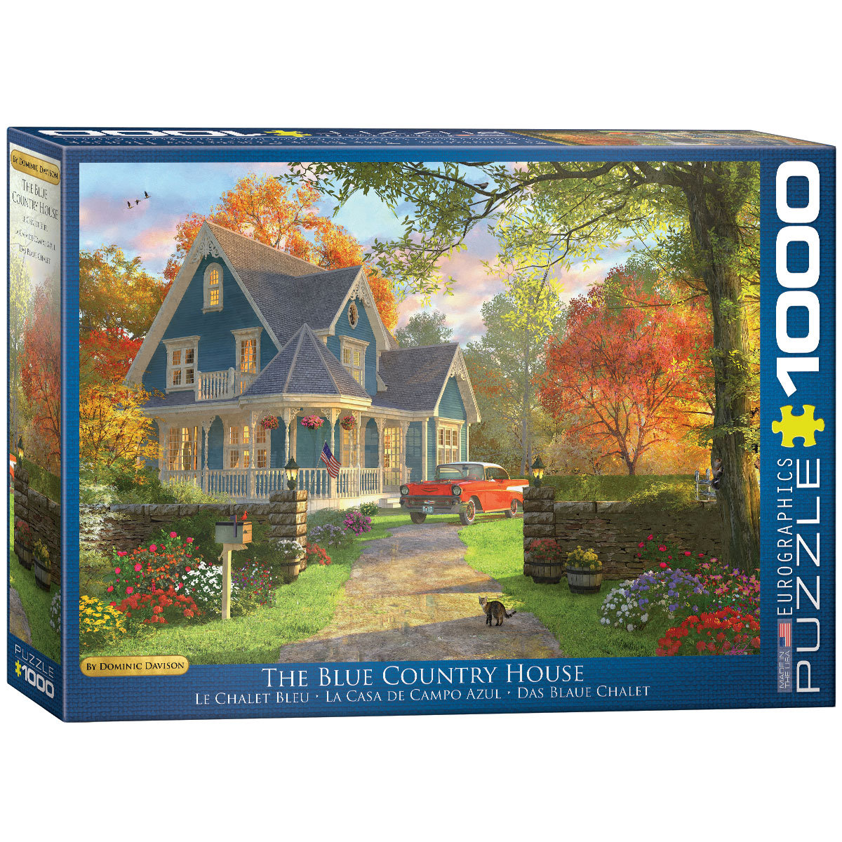 Eurographics Puzzle 1000 The Blue Country House 6000 0978