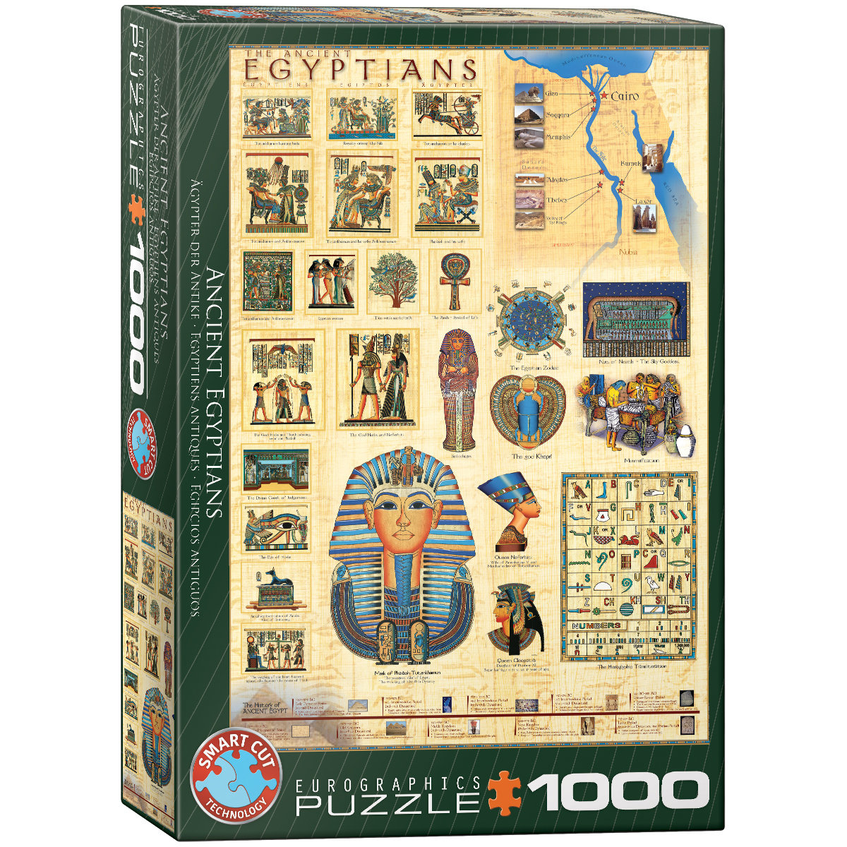 Фото - Пазли й мозаїки Eurographics , puzzle, Ancient Egyptians, 1000 el. 
