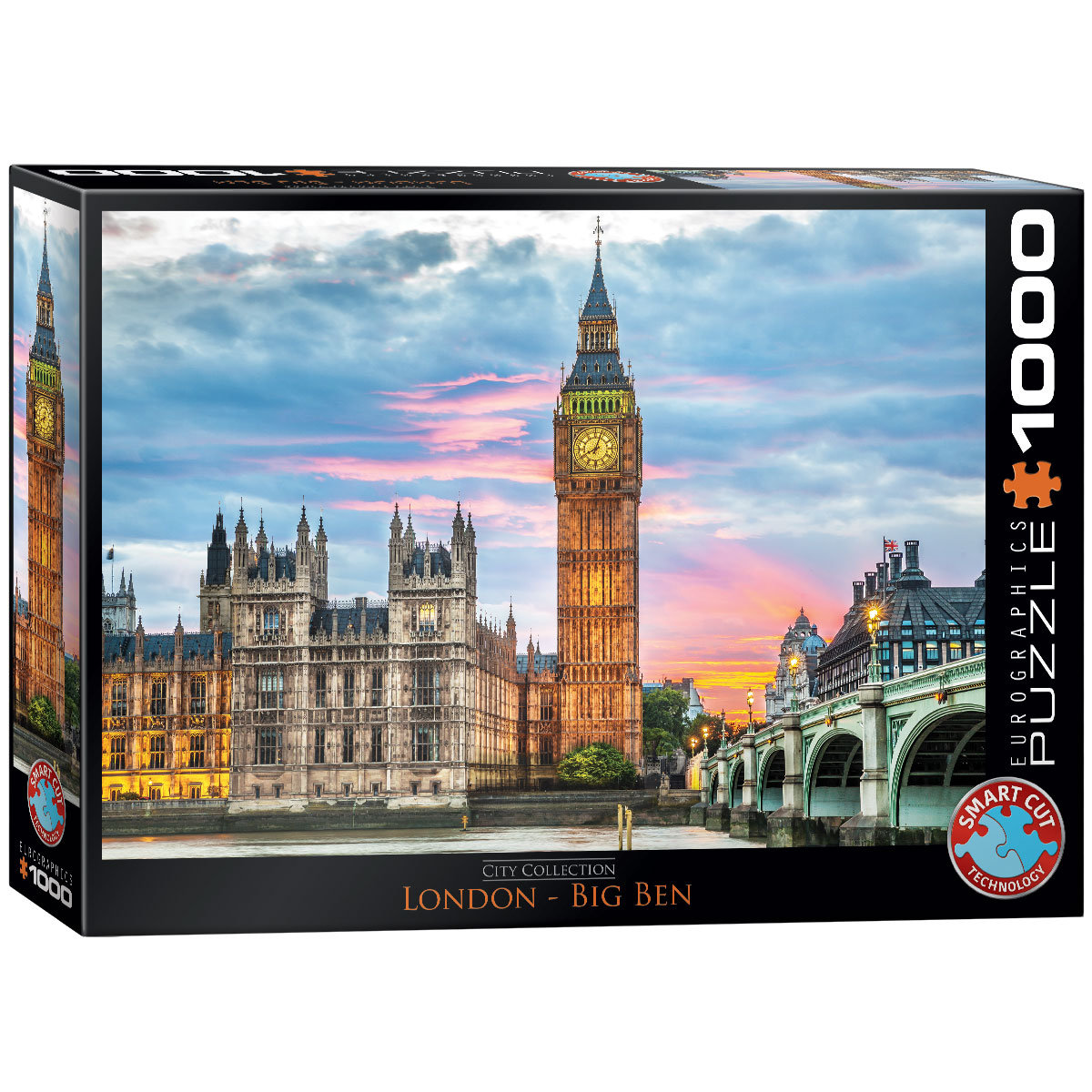 EuroGraphics, puzzle, Big Ben w Londynie, 1000 el.