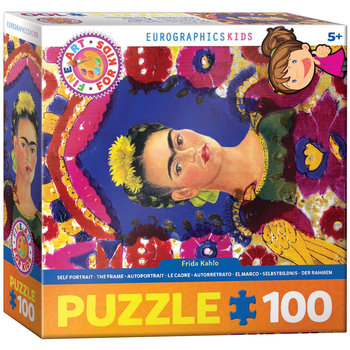 Eurographics, puzzle, Frida Self Portrait The Frame, 100 el. - EuroGraphics