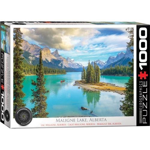 EuroGraphics, puzzle, Jezioro Alberta, 1000 el.
