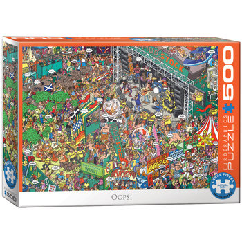 Eurographics, puzzle, Oops By Martin Berry, 500 el. - EuroGraphics