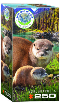 Eurographics, puzzle, Otters, 250 el. - EuroGraphics