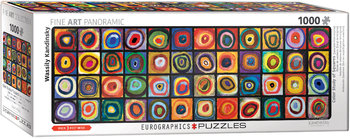 Eurographics, puzzle, Panoramic Color Study Of Squares - Pano, 1000 el. - EuroGraphics