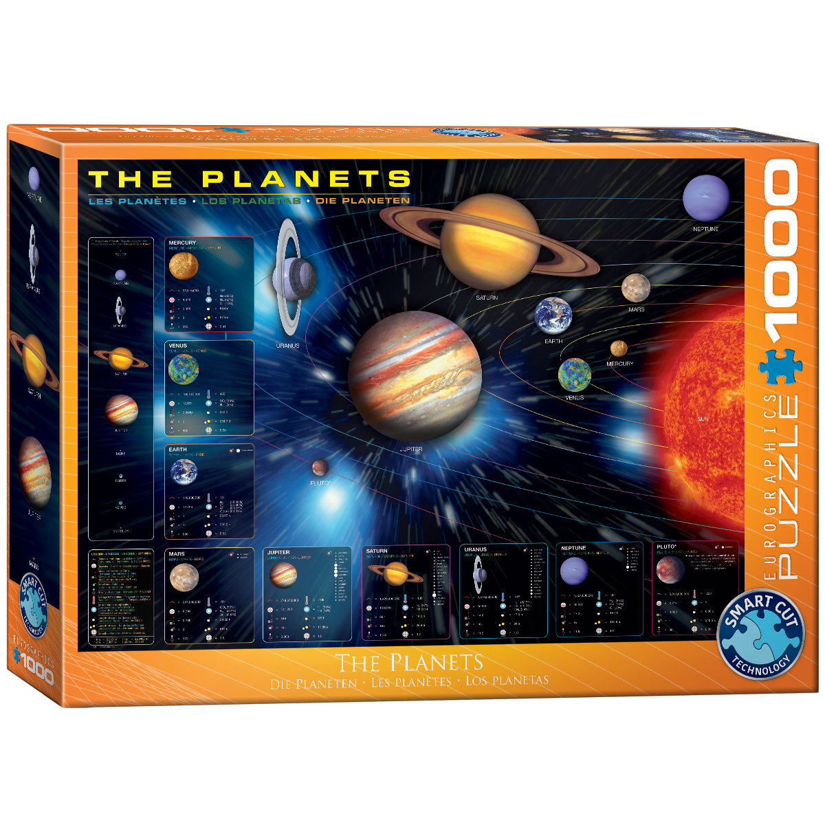 EuroGraphics, puzzle, Planety, 1000 el.